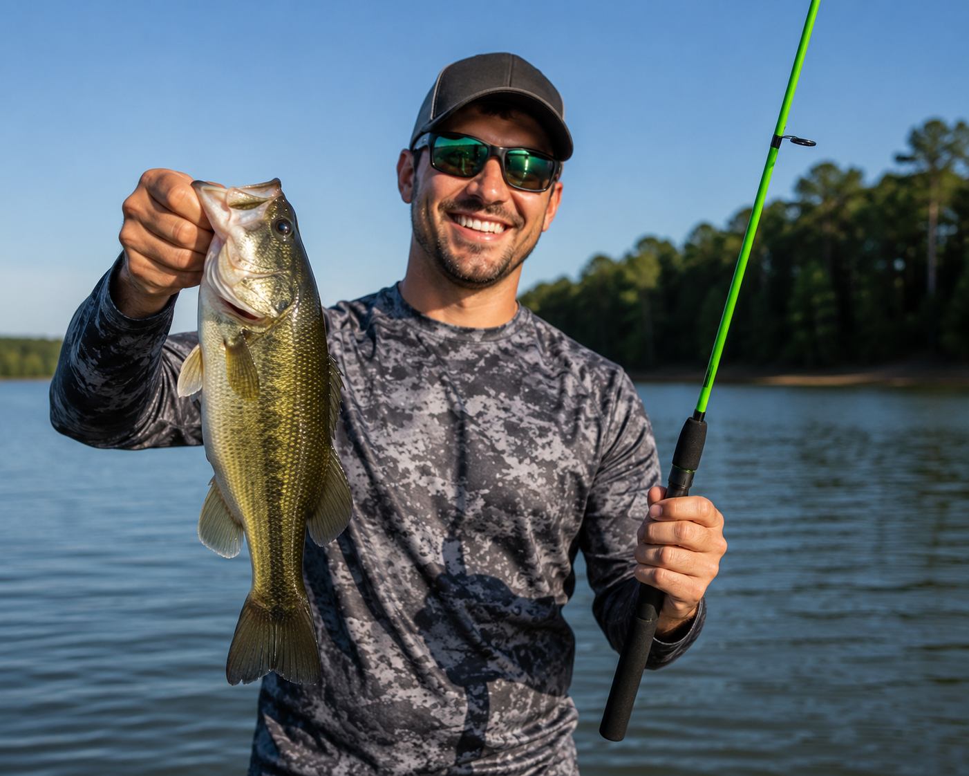 RiverStrike™ Fiberglass Casting Rod