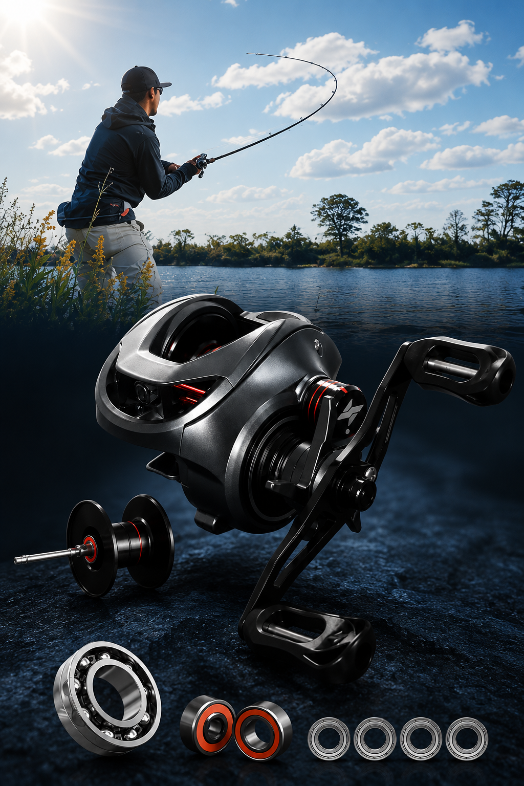 AquaCore™ Cast X2 Baitcasting Reel