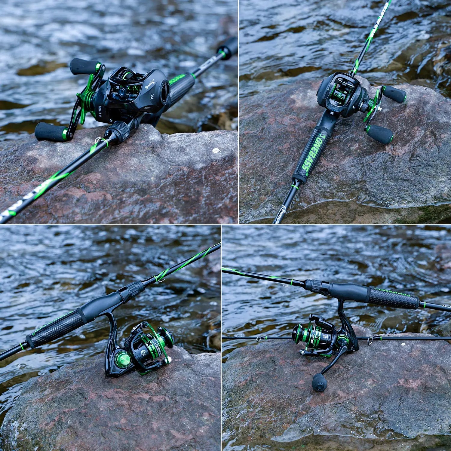 One Bass Fishing Rod,