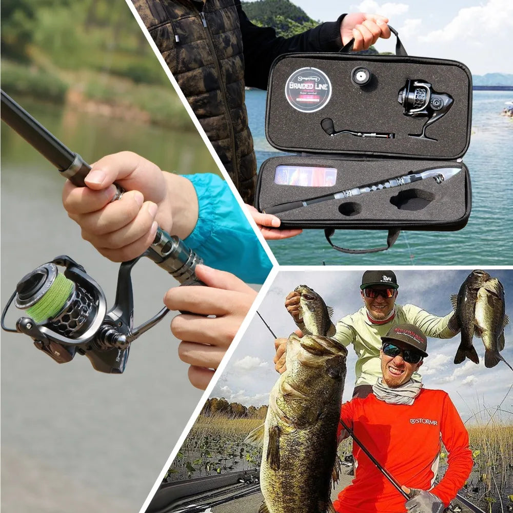 NomadCast™ Telescopic Fishing Rod & Reel Combo –