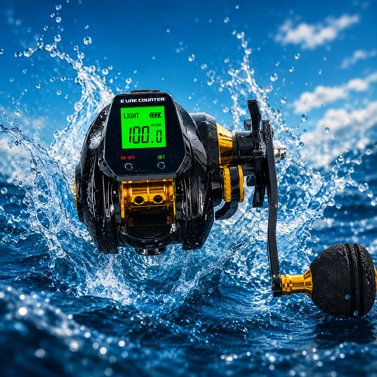 AquaTech™ Digital Baitcasting Reel