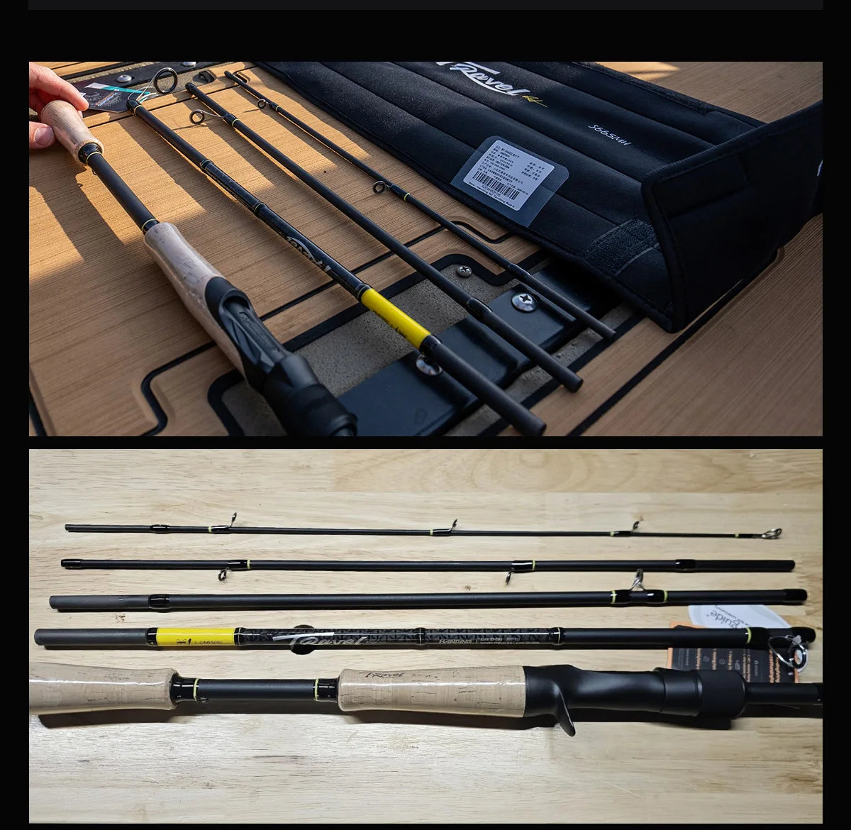 TrailCast™ Travel Fishing Rod