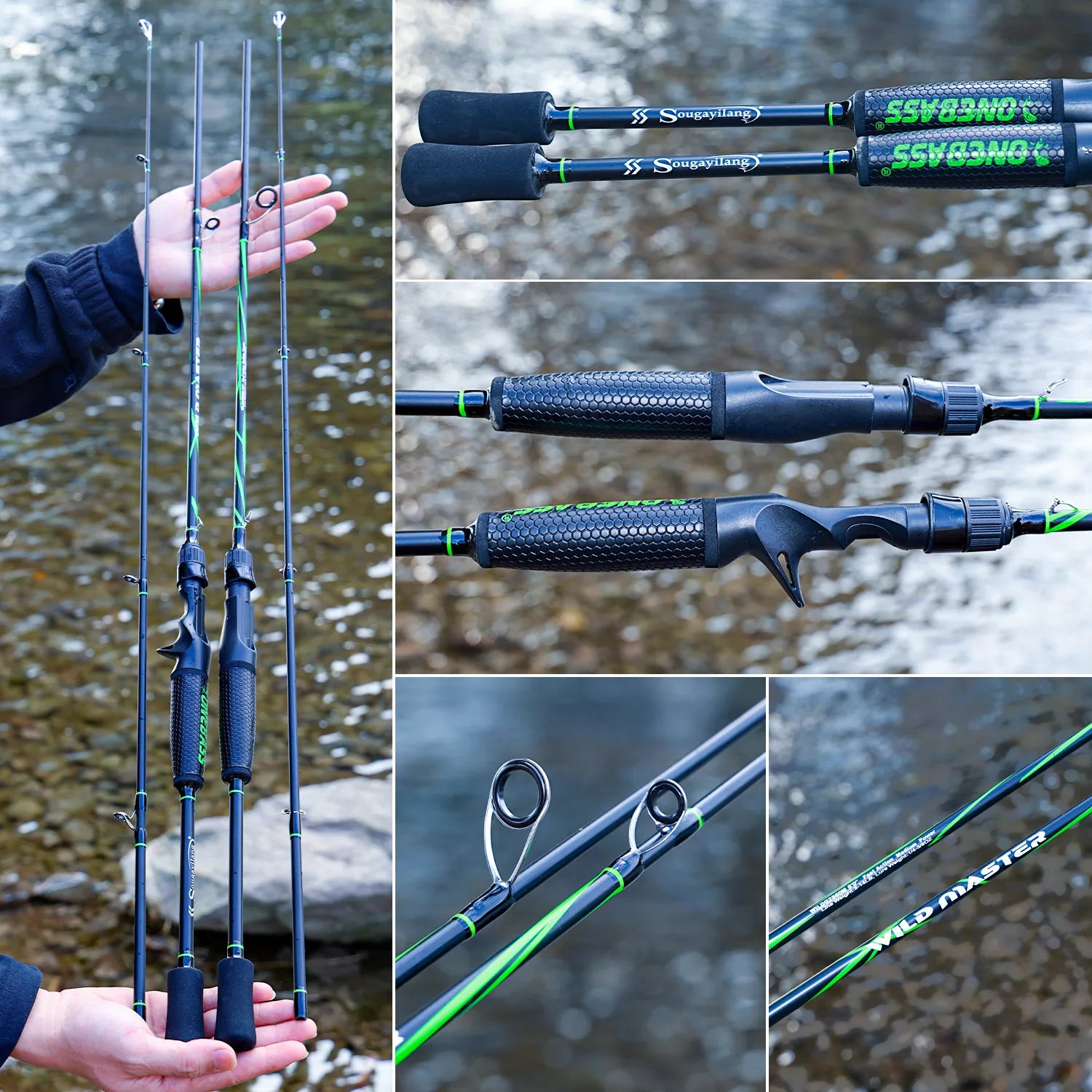 One Bass Fishing Rod,