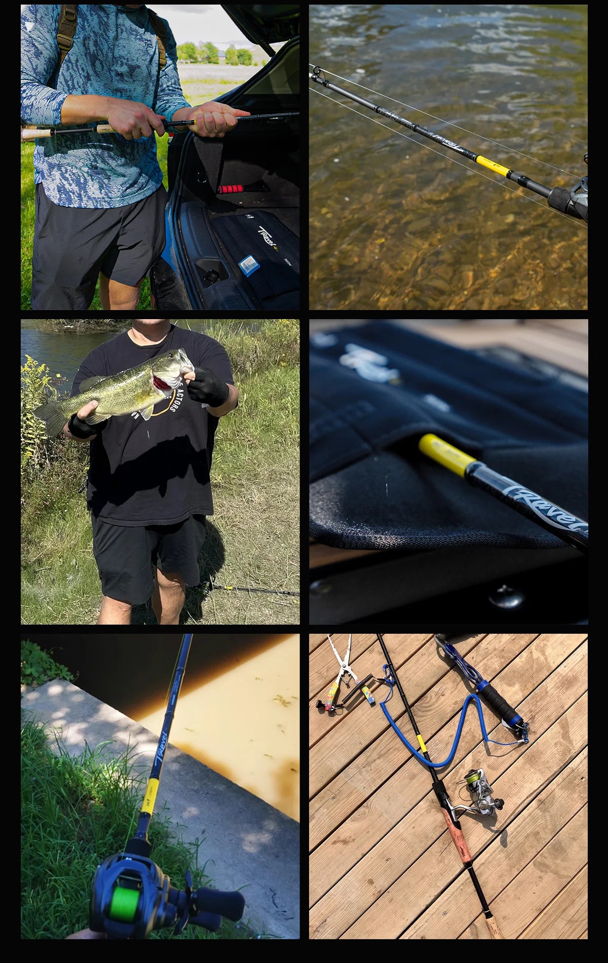 TrailCast™ Travel Fishing Rod