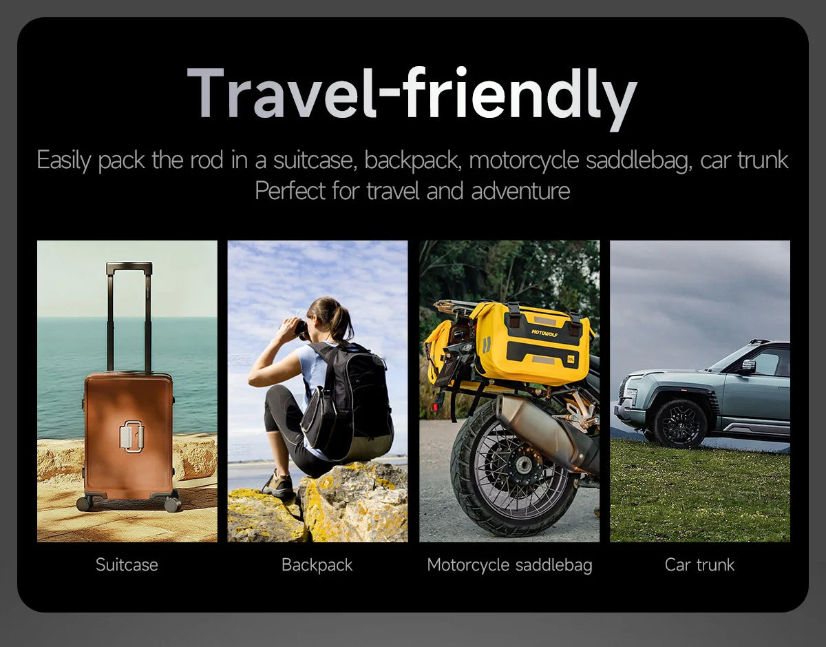 TrailCast™ Travel Fishing Rod