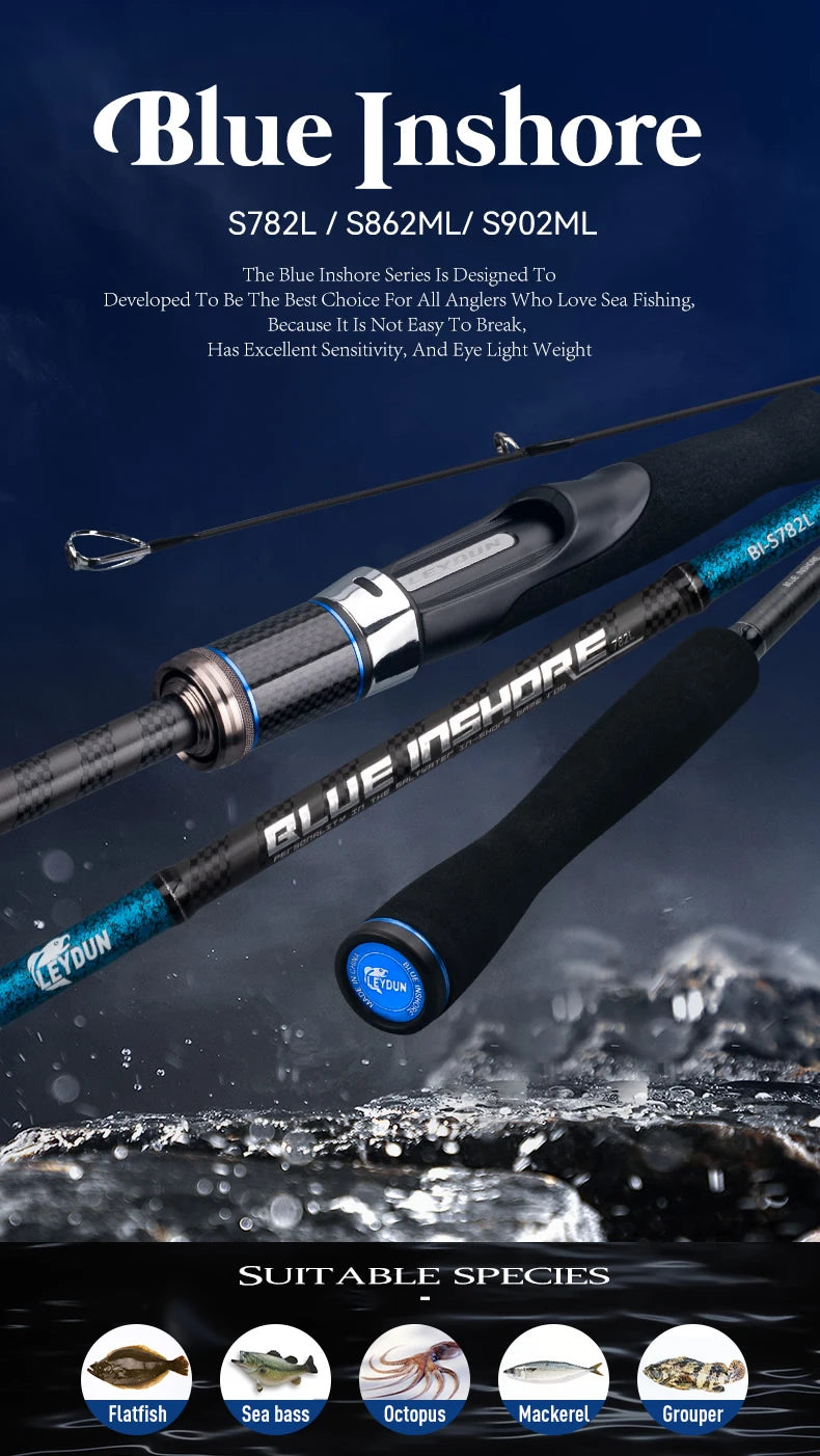 BlueWave™ Inshore Pro Spinning Rod