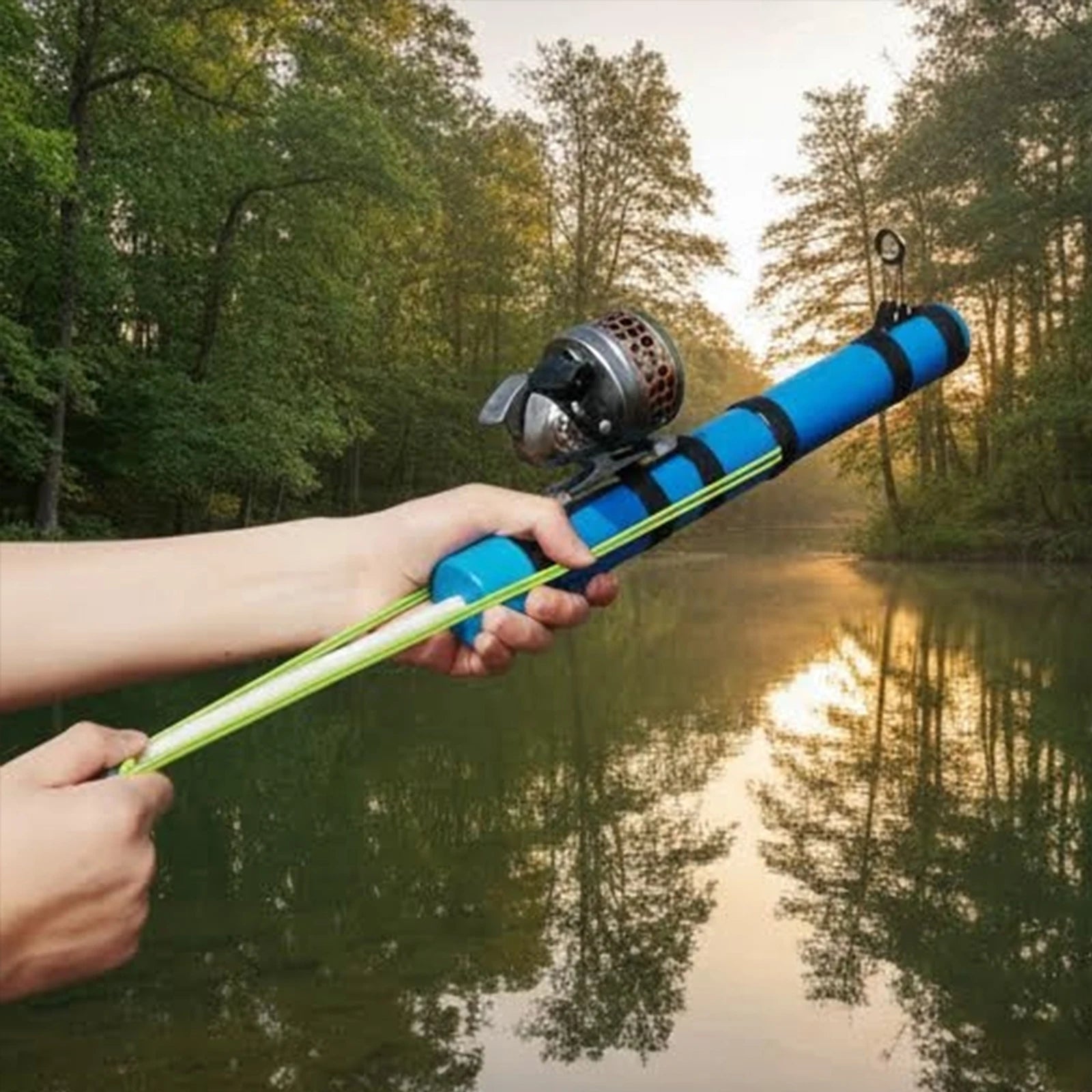 Catapult fishing rod + reel kit