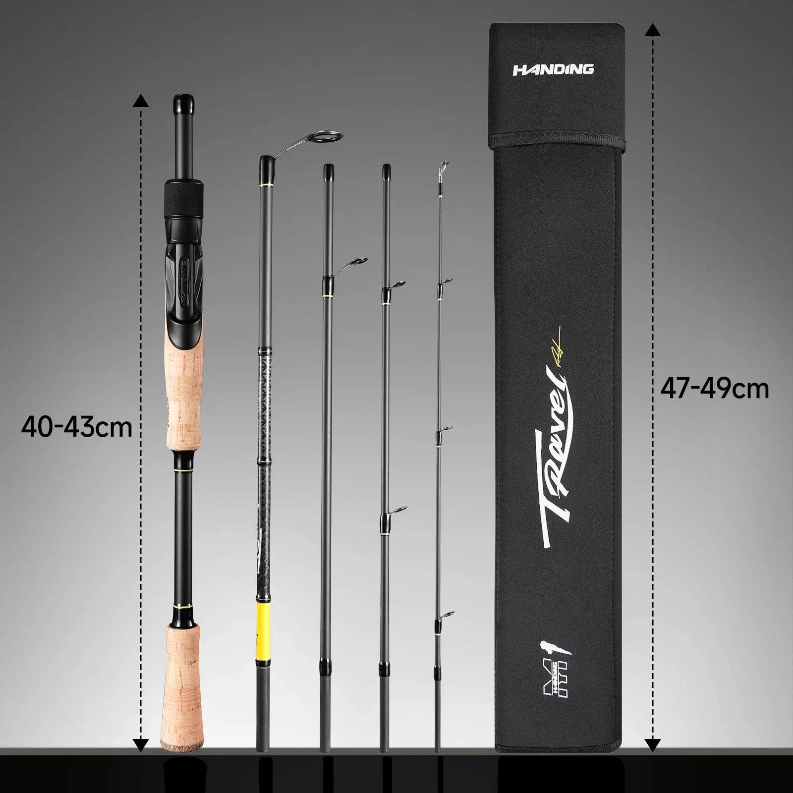 TrailCast™ Travel Fishing Rod