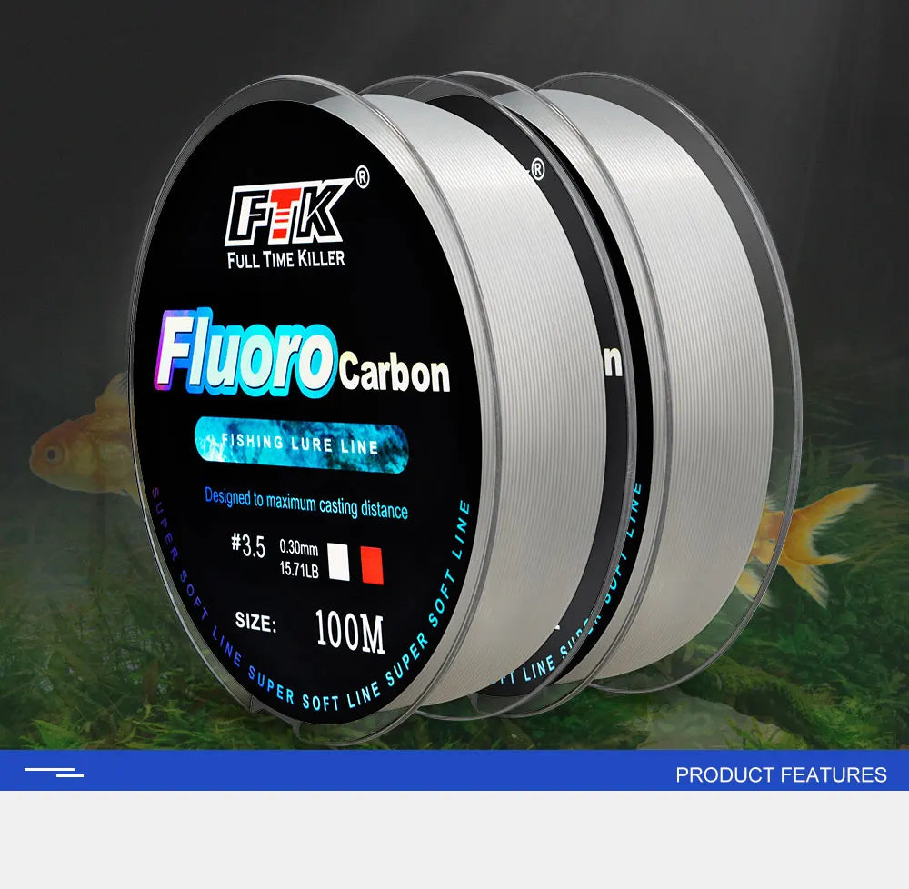 CrystalShield™ Fluorocarbon Leader Line