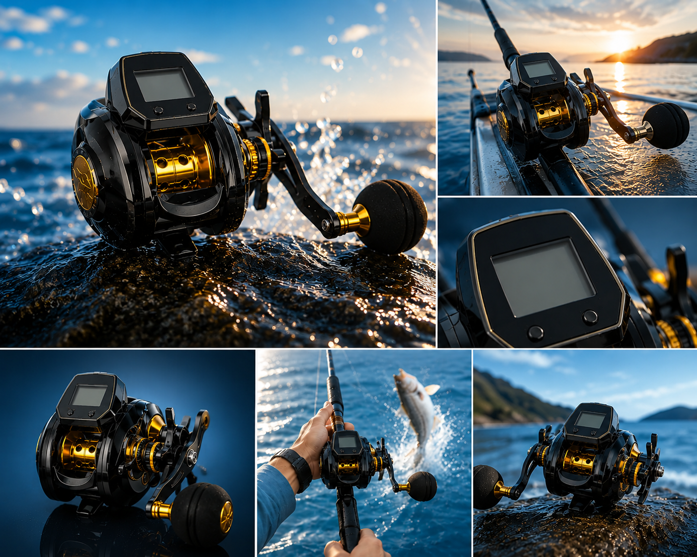 AquaTech™ Digital Baitcasting Reel