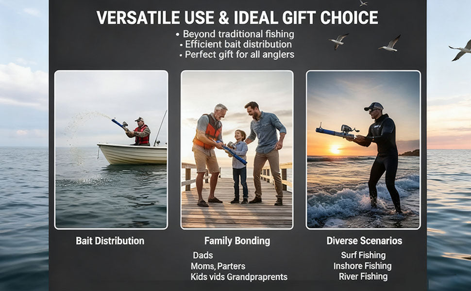 Catapult fishing rod + reel kit