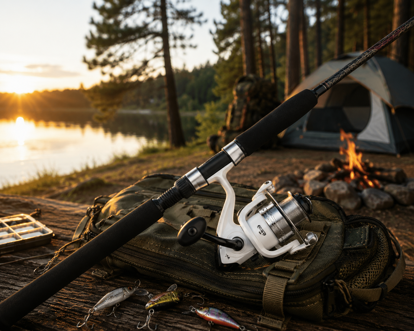 RiverBeast™ Catfish Spinning Combo